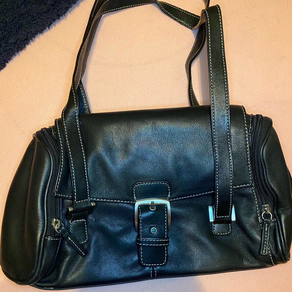 Tignanello leather shoulder bag